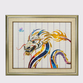 Dragon Chinese Zodiac Artwork, oprawione dekoracyjne obrazy do salonu
