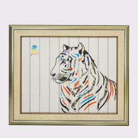 Snag Free Tiger Chinese Zodiac Art, trwałe obrazy do dekoracji wnętrz dla majsterkowiczów