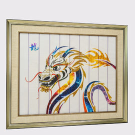 Dragon Chinese Zodiac Artwork, oprawione dekoracyjne obrazy do salonu